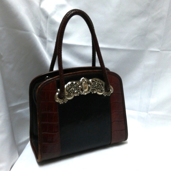 Brighton Handbags - Vintage Brighton satchel bag